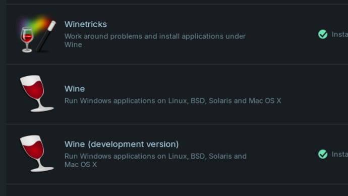 Zorin-Os 17coreでWineを(ちゃんと)使えるようにしてアウトラインエディタを利用する