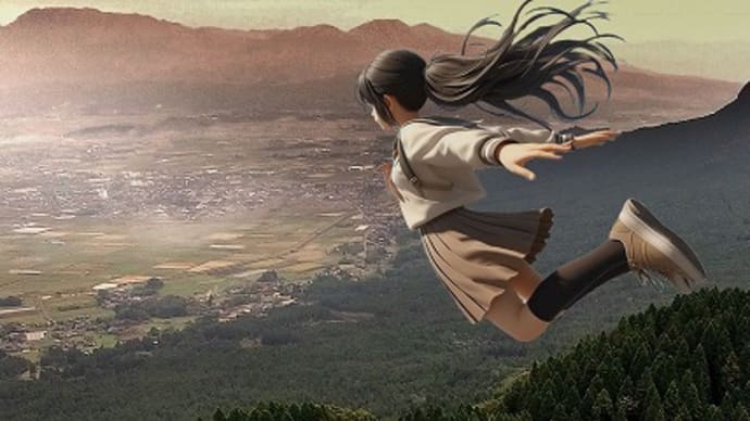 秋色で空を飛ぶ