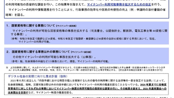 マイナンバーカードに国家資格を追加(司法書士・土地家屋調査士追加されました!)