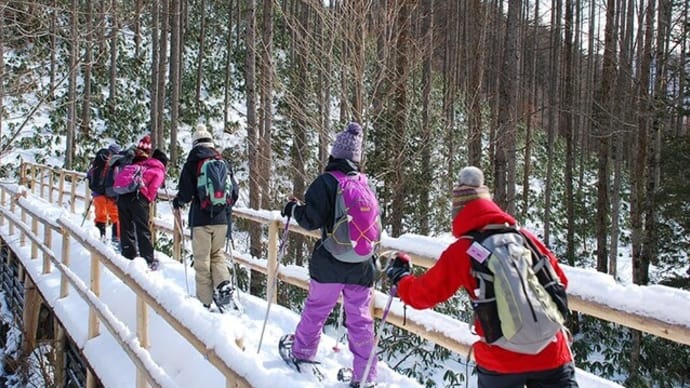 スノーシュー・スキー・そり遊び・登山など 冬のアウトドア―で気分をリフレッシュ