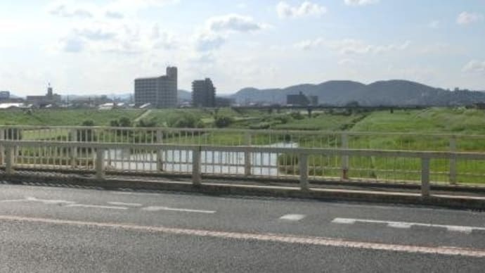 百間川 (西大寺鉄道廃線跡を歩く)