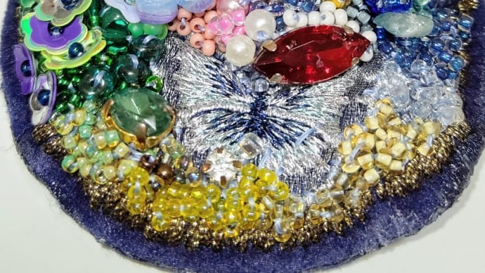 【ビーズ刺繍の練習開始81日目】2020年の話。