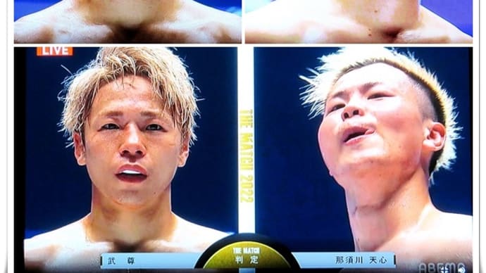 那須川天心 vs 武尊