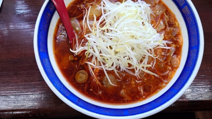 「江ざわ」で元祖勝浦式担々麺(2024年9月21日)