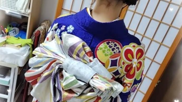 振袖着付け☆ヘアセットがめっちゃかわいいです!成人の日おめでとうございます!動画あり