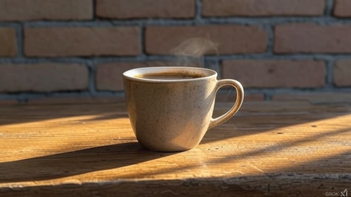 何故コーヒーを壁に?