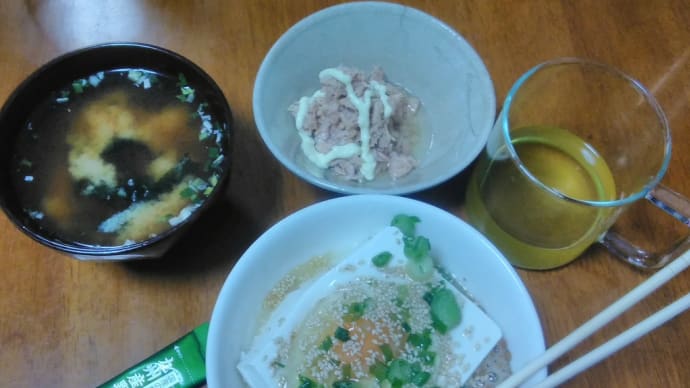 今日の御飯。