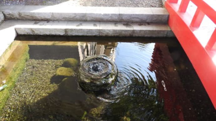 まつもと城下町湧水群歩き回り 槻井泉神社湧水(つきいずみじんじゃのゆうすい)