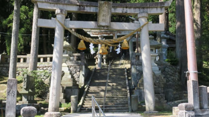 ◇神社・狛犬巡り(能美市編)②鍋谷八幡神社 、和佐谷神社、岩本神社、笹葉天照皇神社