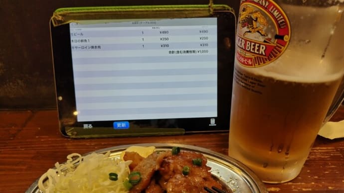 やっぱり無双「晩杯屋」アルコール2杯&つまみ3品=1550円