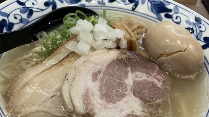 浅利と帆立と牛のスープは品が良く素晴らしい、赤坂見附「神戸灘八」