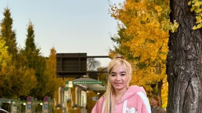 原宿のジェード・デラ・ペーニャ