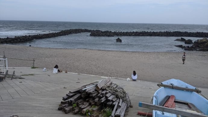 今年、最初の夏の海。「幸せ~!!」なのだ(笑)。