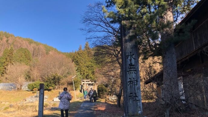木曽での初詣 今年は「水無神社」へ