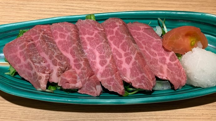 和牛マルカワの昆布締め