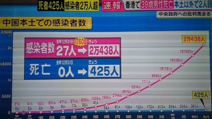 新型武漢Wuhanコロナウイルス