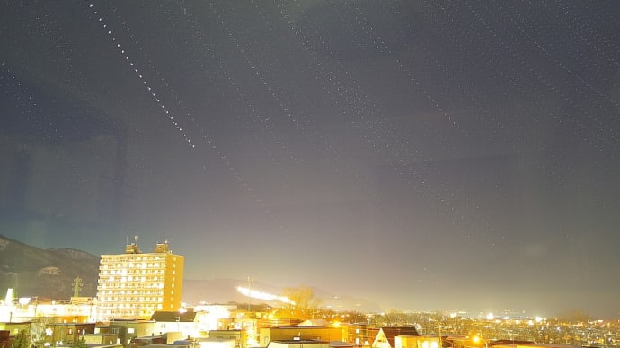 星空のインターバル撮影