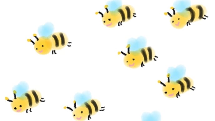 ミツバチがブーン
