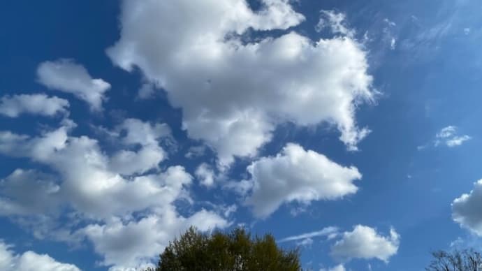 春の雲