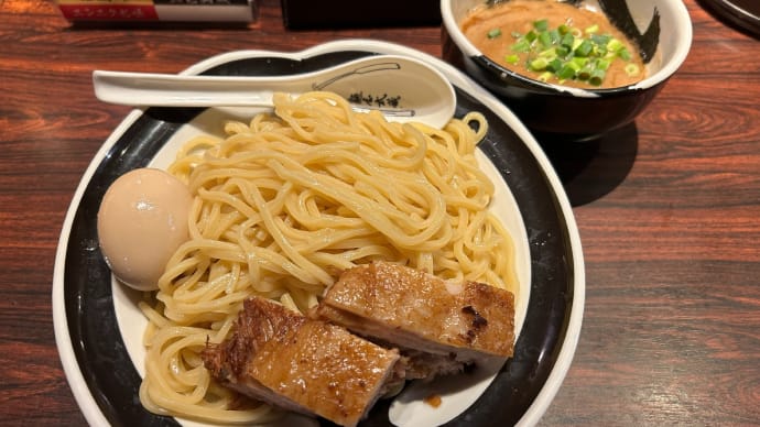 【御徒町】 麺屋武蔵 武骨「濃厚武骨つけ麺(1380円)」