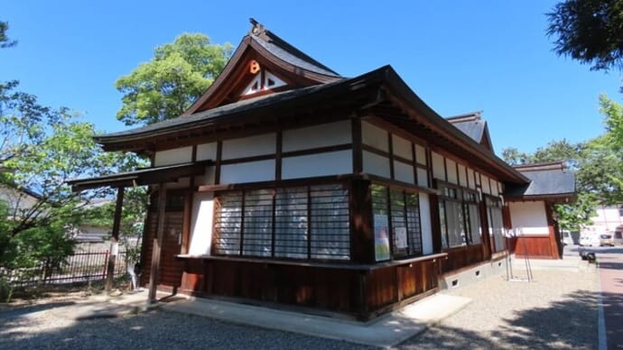 生島足島神社 社務所南面破風 懸魚