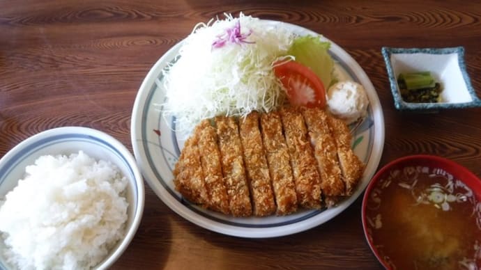 グリルほんだ 大ロースかつ定食1,750円税抜 新潟県柏崎市扇町1-28