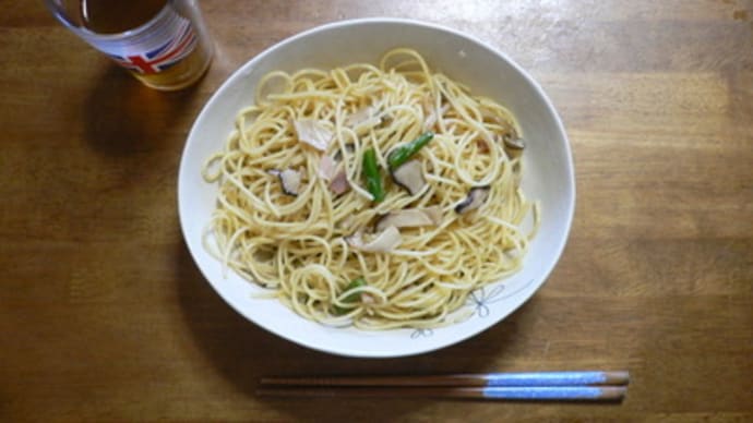 ホテルのまずいスパゲッティ