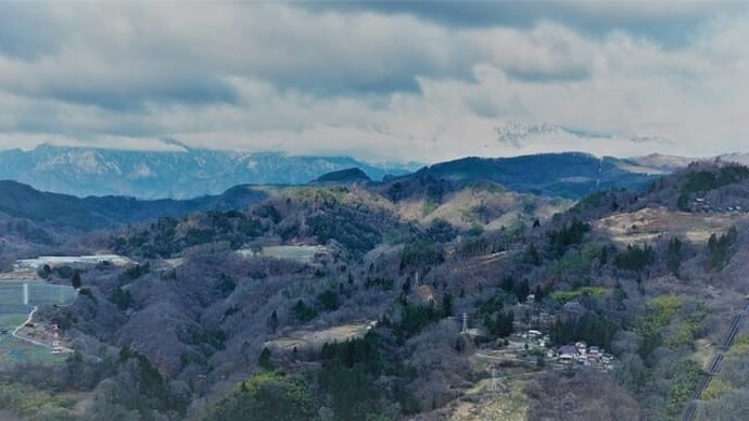 下生坂上空からの風景&長野県建設技術センター評議員会