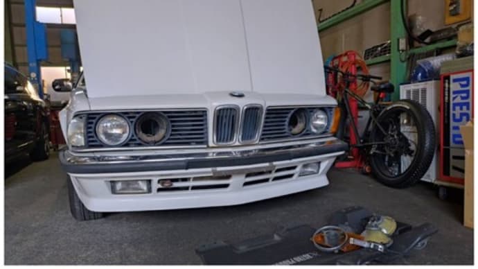 昭和年式のBMW「635CSi」は予備検に陸運局へ持ち込みましたが不合格に・・・