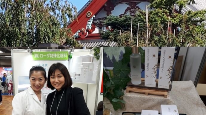 お陰様で浅草の展示会終了