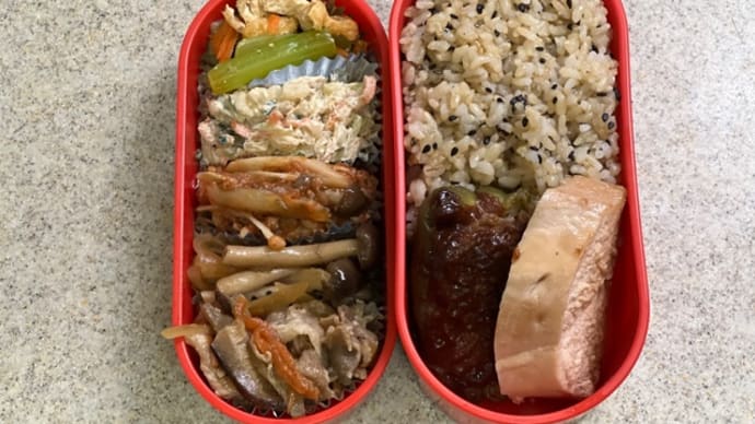 今週のお弁当