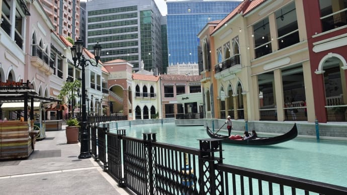 2019年夏休み フィリピン旅行・マニラ旅行(8日目-7)ベニス・グランド・キャナル・モール:Venice Grand Canal Mall #6