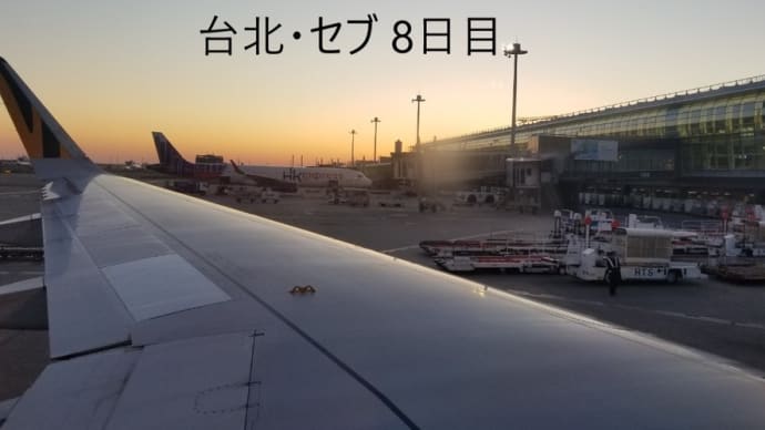 台北・セブ島一人旅 2019/04/16-23(8日目台北)