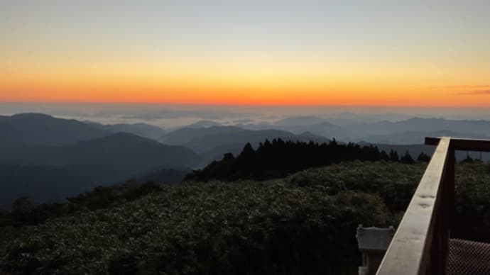 氷ノ山ご来光登山