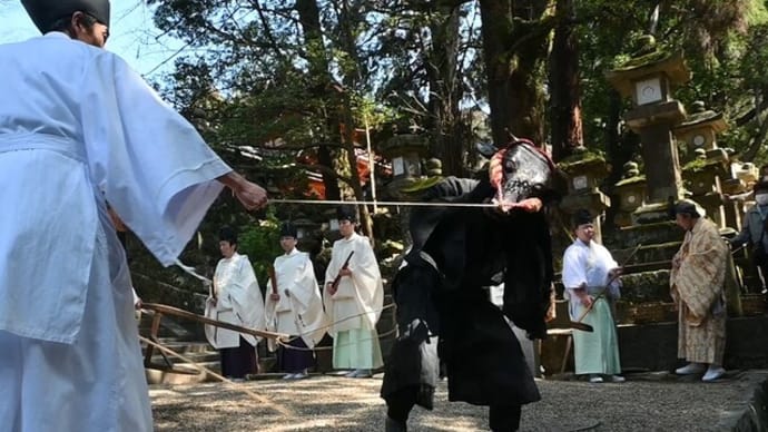モオモオッと 五穀豊穣 牛男 ~春日大社・御田植神事 ②