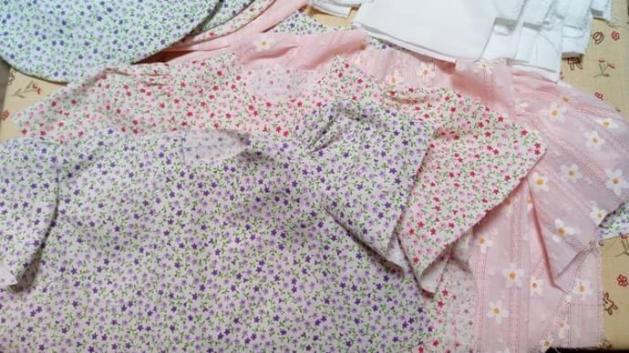 春のお洋服作り