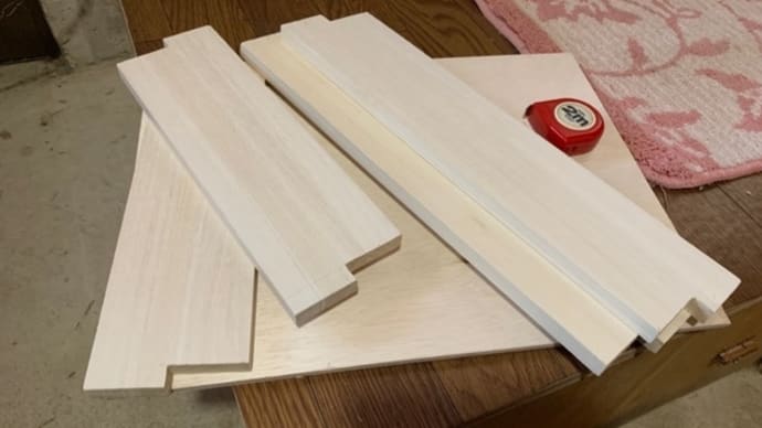 そば打ち道具　生舟を手作り