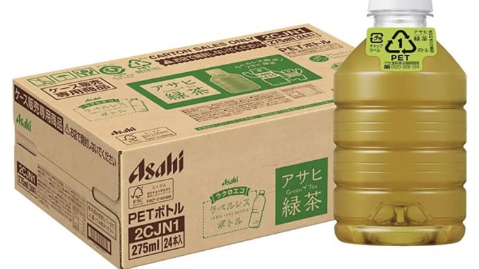 60%OFF   【訳あり品：23年3月27日以降賞味】アサヒ飲料 緑茶 ラベルレスボトル 275ml×24本 [お茶]  780円