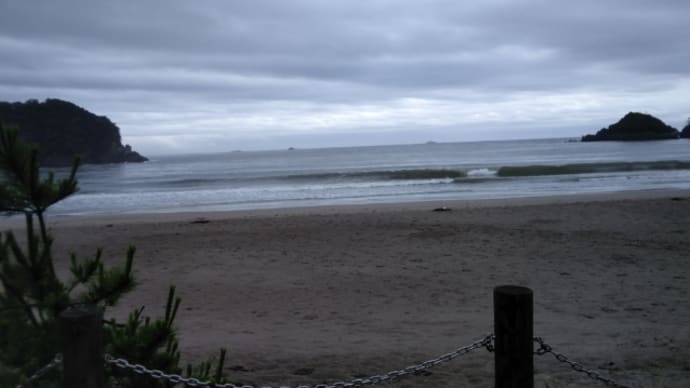 6月20日おはようございます。今日の海です。