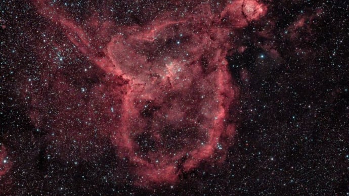 IC1805　ハート星雲
