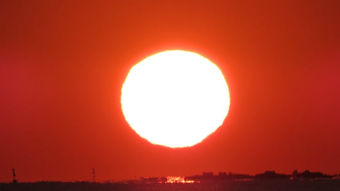 01月19日の達磨夕日-1
