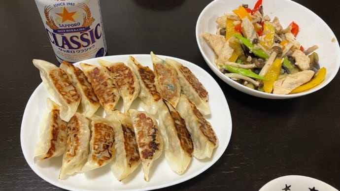 餃子とくればビール!