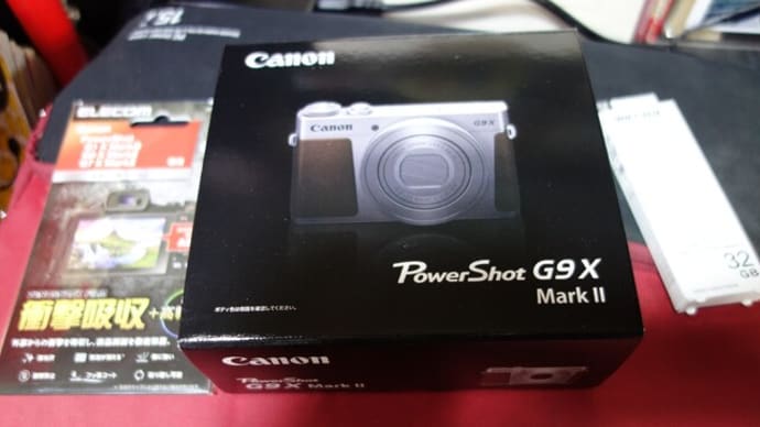 Canon PowerShot G9X MarkⅡ高級コンデジを購入