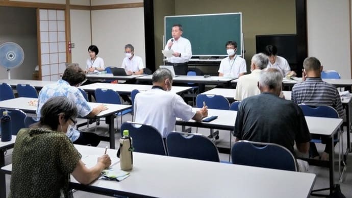草尾区の脱炭素事業に関する村民説明会&松本糸魚川連絡道路建設協議会総会&日岐と小舟上空からの風景