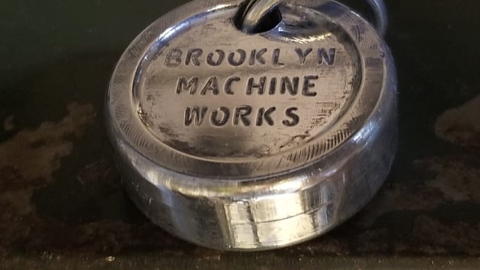 BROOKLIN MACHINE WORKS  Key Chain.
