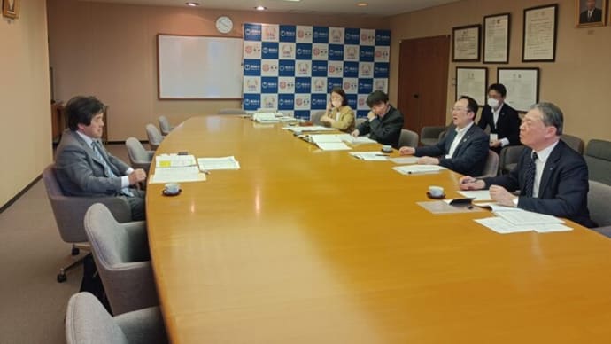 皆川市長と懇談~鶴岡市重要事業要望~
