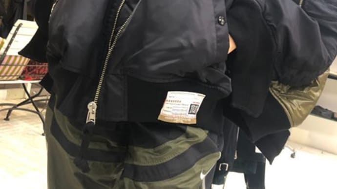 MA-1  miharayasuhiro ~ Quilinting Combined MA-1 Cape