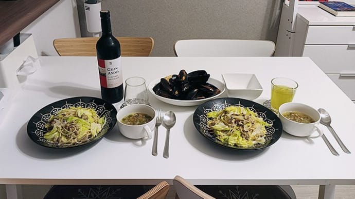 2月19日 貝飲酒。