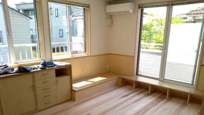千住大橋の家ー工事中(7)