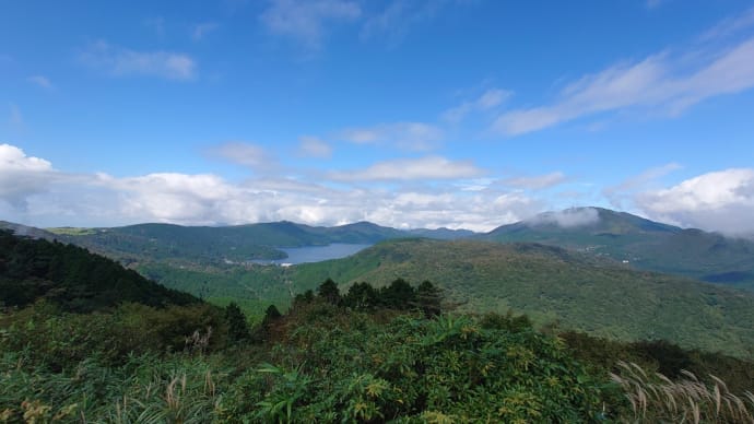 台風一過の箱根大観山ツーリング